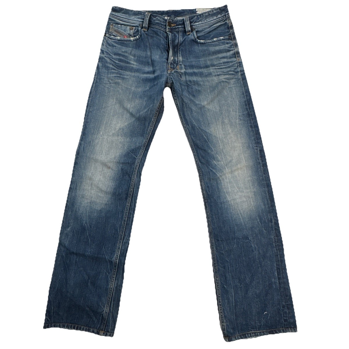 Diesel Jeans Men 32x32 Larkee Relaxed Straight Button Fly Italy
