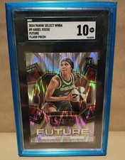 2024 Panini Select WNBA Select Future Angel Reese #9 Flash Prizm (RC) SGC 10
