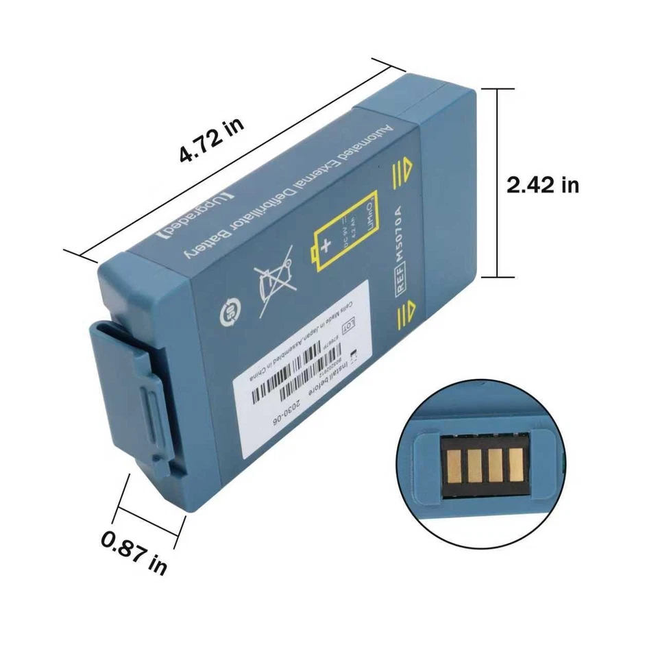 Nueva batería M5070A para Philips HeartStart Home OnSite DEA FRx HS1 M5066A M5067A Foto 2 de 4