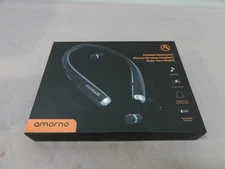 AMORNO SX888 Foldable Wireless Bluetooth Neckband Headphones Headset Earbuds