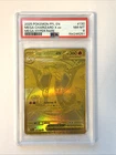GOLD Mega Charizard X ex 130/094 Phantasmal Flames Mega Hyper Rare- PSA 8