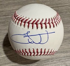 NEW YORK METS LUKE WEAVER SIGNED AUTO OFFICIAL MLB BALL  WITH JSA CERTIFIED.