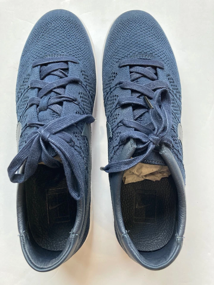 Tênis Nike Federer RF 10.5 zoom clássico Flyknit azul obsidiana 836360-401 - Imagem 2 de 4