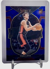 Nikola Jovic 2022-23 Panini Select Miami Heat Rookie RC Card #91  W/Top Loader