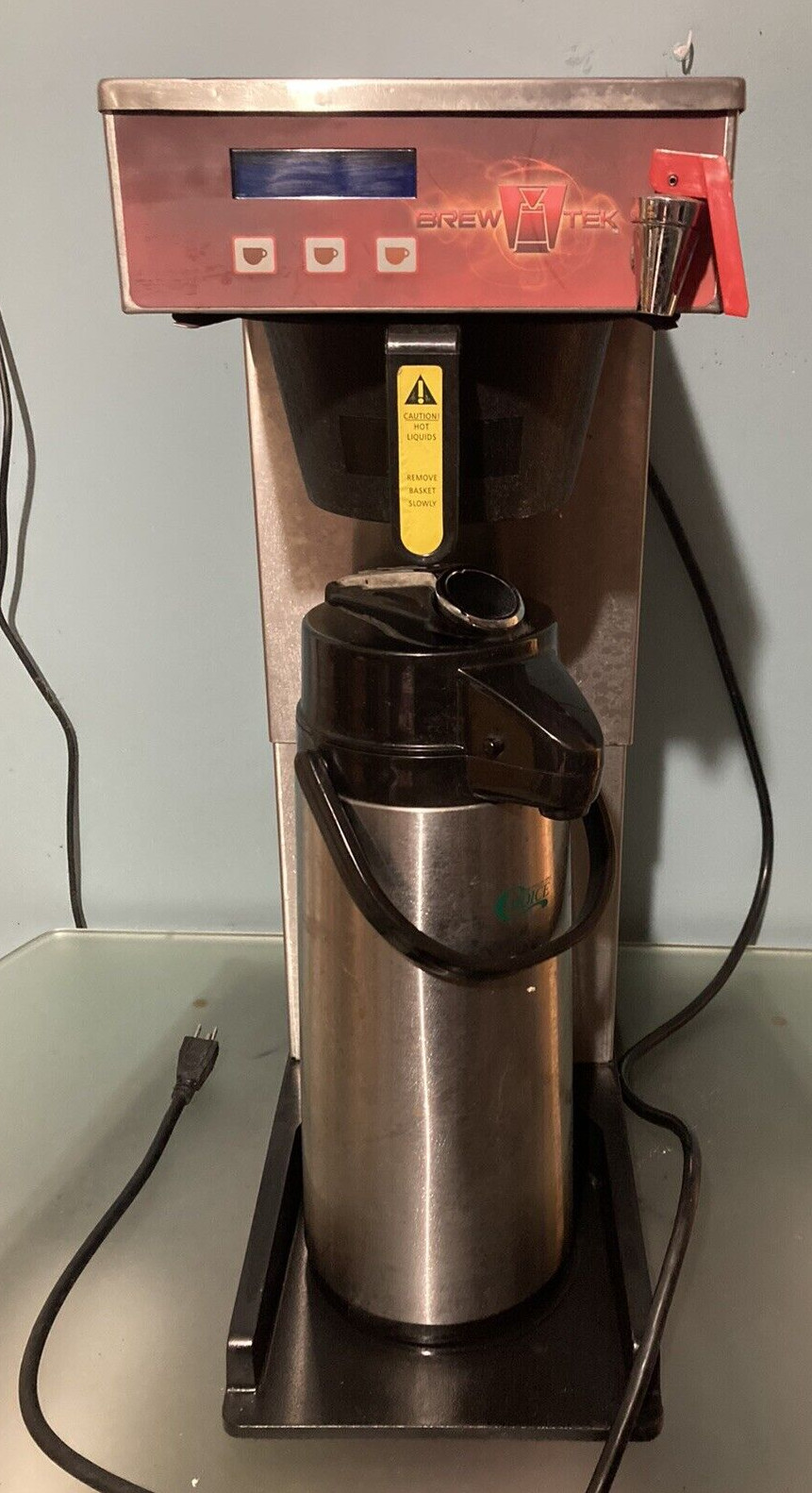 Brew-Tek™ ADJ3 Adjustable Height Automatic Brewer W/Faucet +Airpot like Newco