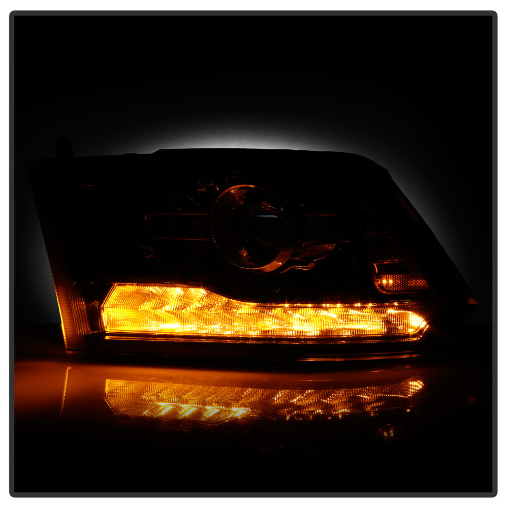 Left LH Driver Side Projector Headlight For 16-22 Dodge RAM 1500 