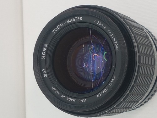 Sigma Zoom Master F28-4 - f=35x70mm Dia 52 Lens Multi-Coated Made in Japan - Picture 5 of 6