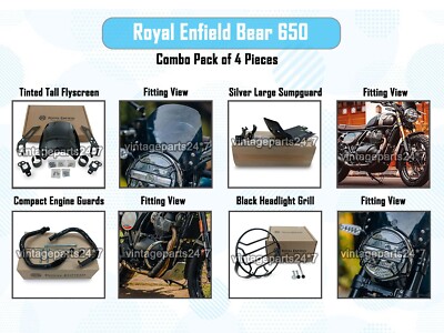 Original Royal Enfield Bear 650  4-teiliges Zubehör-Kombipaket CP-19 