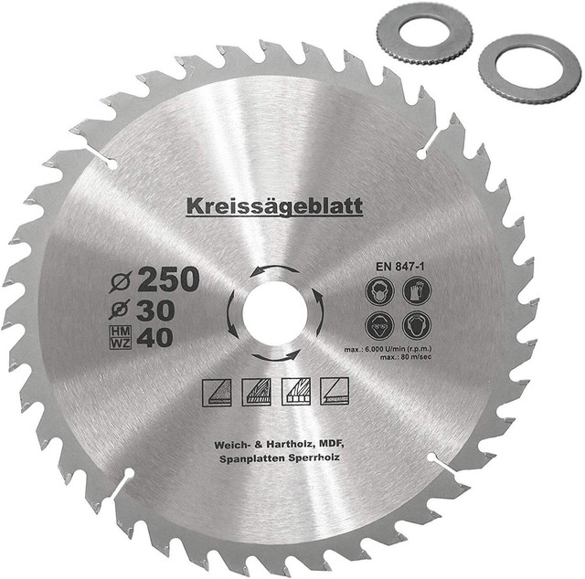 Reduzierringe für Kreissägeblatt 50 mm auf 30 mm Reduzierring Sägeblatt