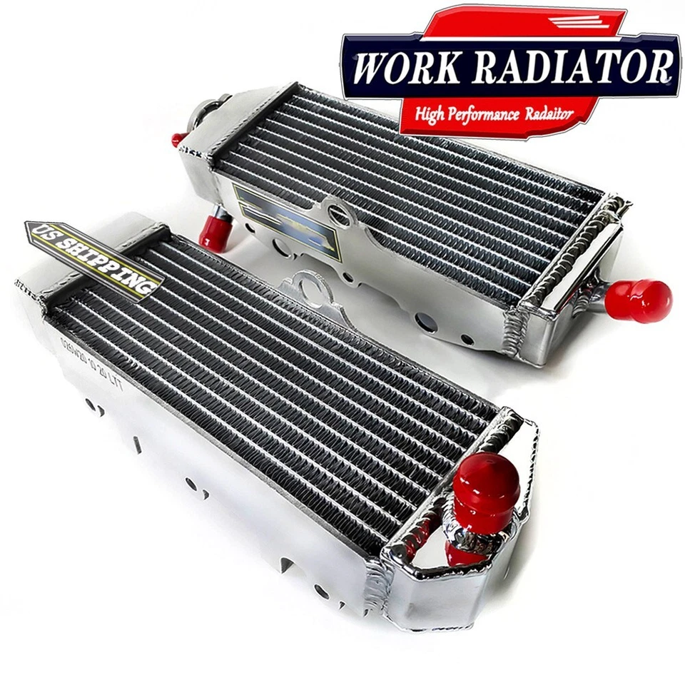 Radiador de aluminio para 89-92 1991 1990 Suzuki RM125 RM250 K L/1989-1996 93 RMX250 Foto 3 de 4