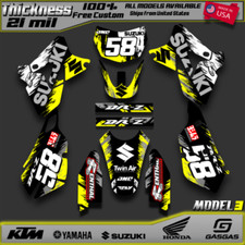 Graphics Decal Kit For Suzuki DRZ400SM (All Years) DRZ 400 SM S E