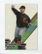 2017 TOPPS HIGH TEK BUSTER POSEY PATTERN 2B #HT-BP SAN FRANCISCO GIANTS