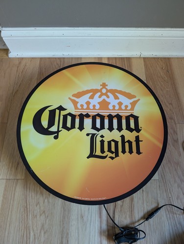 Corona Light Beer Lighted Sign 20x20" LED Authentic - Picture 5 of 13