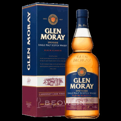 Glen Moray Cabernet Cask Finish 0,7 l Speyside Single Malt Scotch Whisky