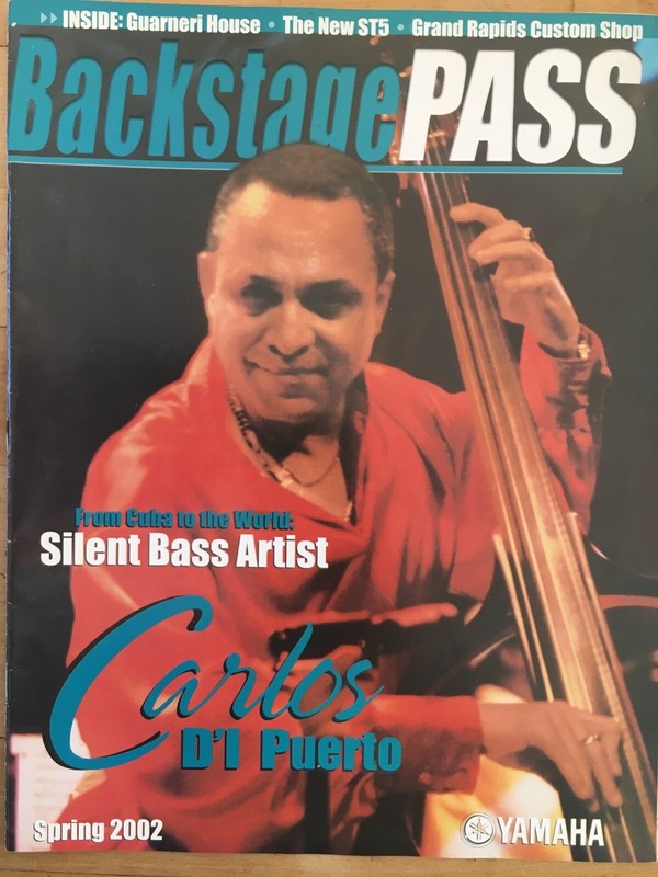 Yamaha Backstage Pass, Product Magazine, Sp 2002, Carlos D'i Puerto, New ST5