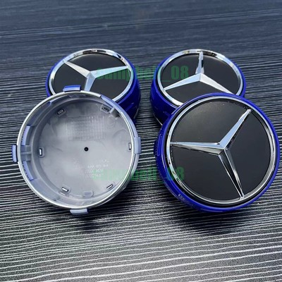 Nabendeckel Mercedes 4x Nabendeckel 75mm Für Mercedes Benz – Radkappen Aus Kunststoff, Matt, Einfache Montage Mercedes Nabendeckel