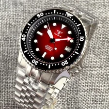 20ATM Tandorio 41mm Sapphire Glass Japan NH35A Auto Men Watch 120 Clicks Bezel