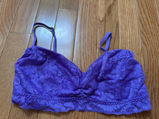 EUC Xhilaration Bralette Lace Purple Size S , Small pull on