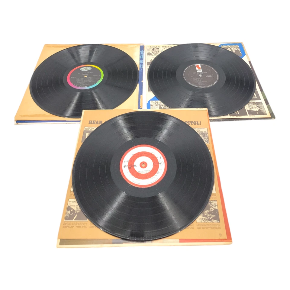 Vintage Tex Ritter Bob Wills and Les Paul Vinyl LP 3 Record Bundle - Image 3 of 4