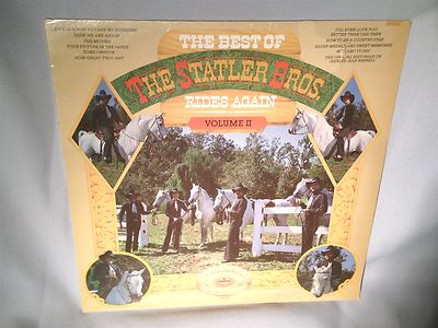 LP THE STATLER BROTHERS The Best Of Rides Again Vol 2 SRM1-5024 NEW MINT SEALED