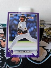 2022 Topps Update Purple Parallel Dinelson Lamet US18 Padres Meijer