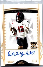 2022 Leaf Trinity #BA-EE1 Erik Ezukanma Gold Spectrum #/10 Auto RC