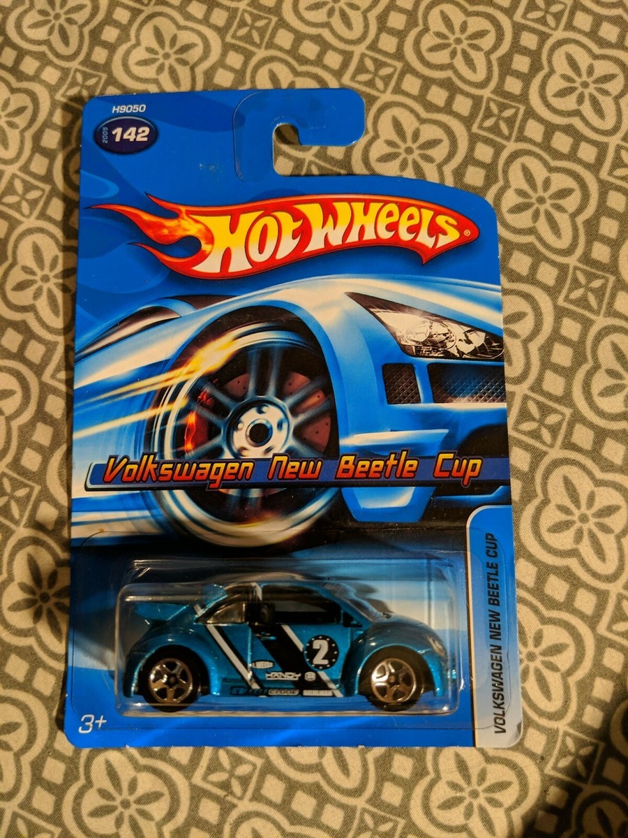 volkswagen new bettle cup hot wheels #142 Blue BRAND NEW | eBay