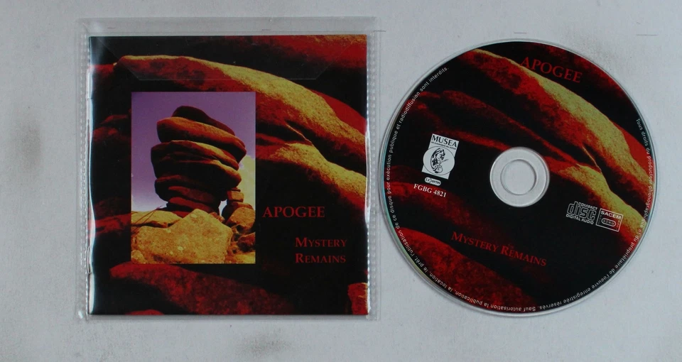 Apogee Mystery Remains France ADV CD 2009 Prog Rock