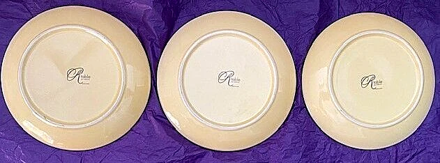 Bunny Rabbit Plates Hippity Hoppity- Set of 3 Adorable Plates R Table by Rosanna - Image 2 of 4