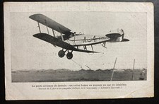 1931 Paris France Real Picture postcard Cover The Future Air Mail