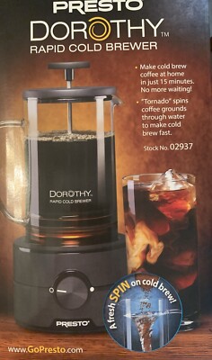Presto Dorothy Rapid Cold Brewer - New In Box