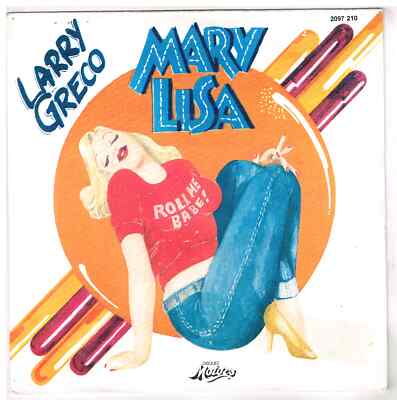 Larry GRECO Mary Lisa 7'' 45 Tours SP 