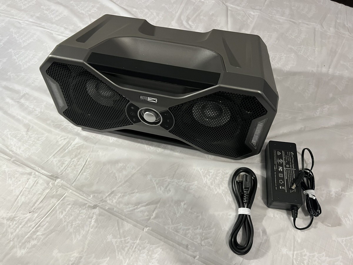 Altec Lansing Mix2.0 Bluetooth Party Speaker, Steel Gray