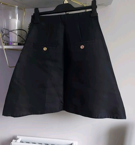 Acne Studios Palmira T-Org schwarzer Rock UK 6
