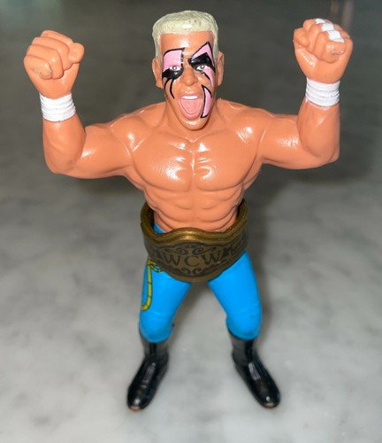 WCW Galoob Sting Wrestling Figure with Belt - 1990...