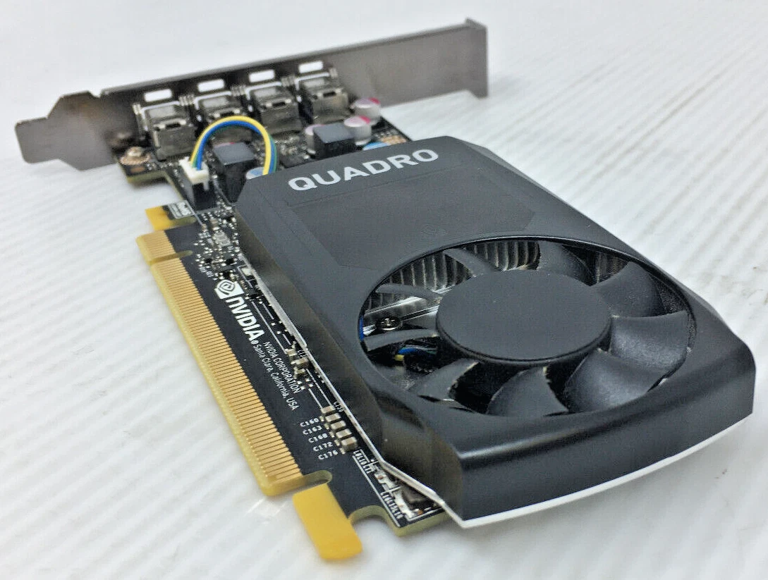 NVIDIA Quadro P620 2GB GDDR5 Professional Graphics Card - PCI-E, Mini DisplayPort, VGA Output (Open Box, Like New)