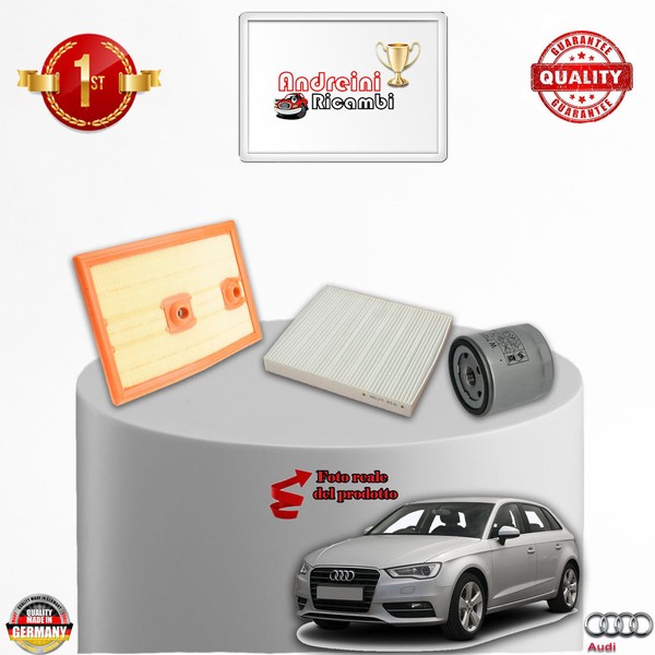 Wartungskit Filter Audi A3 III 1.4 Tfsi 90KW 122PS Ab 2015-image