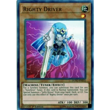 *** RIGHTY-DRIVER *** ULTRA RARE MINT/NM DUPO-EN032 YUGIOH!