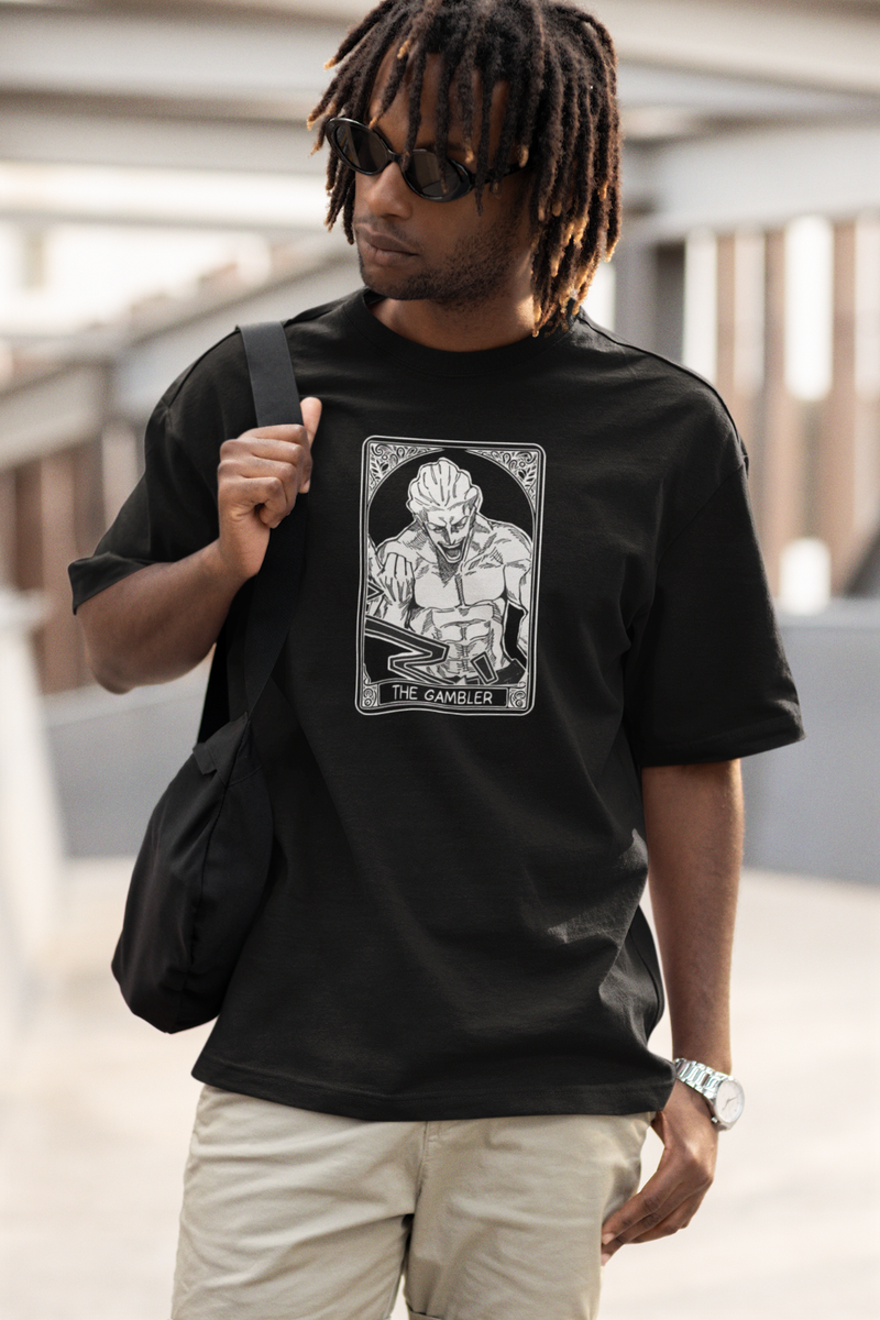 Hakari unisex jujutsu kaisen jjk tarot card oracle anime manga tee