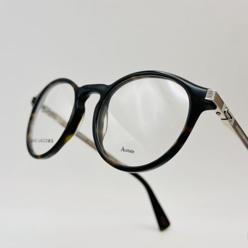 Marc Jacobs Eyeglasses Men Women Round Brown Silver Mod. MARC 244 NEW - Picture 7 of 10