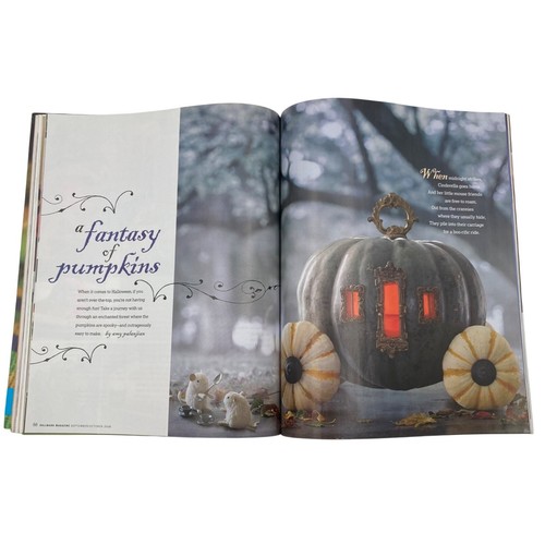Hallmark Magazine October 2008 Fall Halloween Recipes Home Decor Food & Family - Picture 8 of 12
