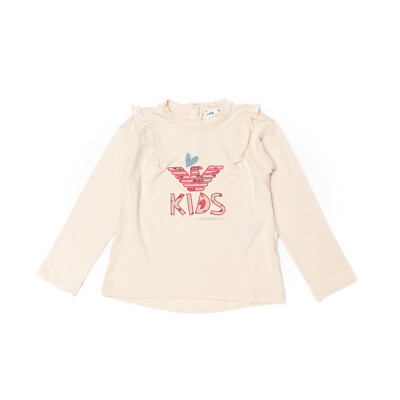  PINK LOGO T-SHIRT KIDS (GR: 24 MONATE) ''ARMANI JUNIOR'' 6GEM02 (-50%)