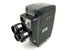 Jelco Auto III Film Camera With Jelco Lens 3 Pieces FfU Double 8Mm Narrow Film