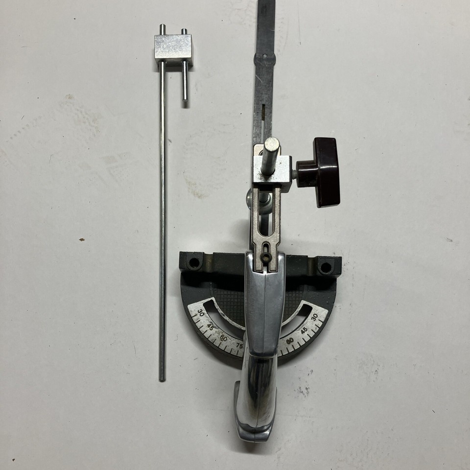 Shopsmith Miter Gauge w/ HoldDown clamp & TBar slot (3) Mark V 505