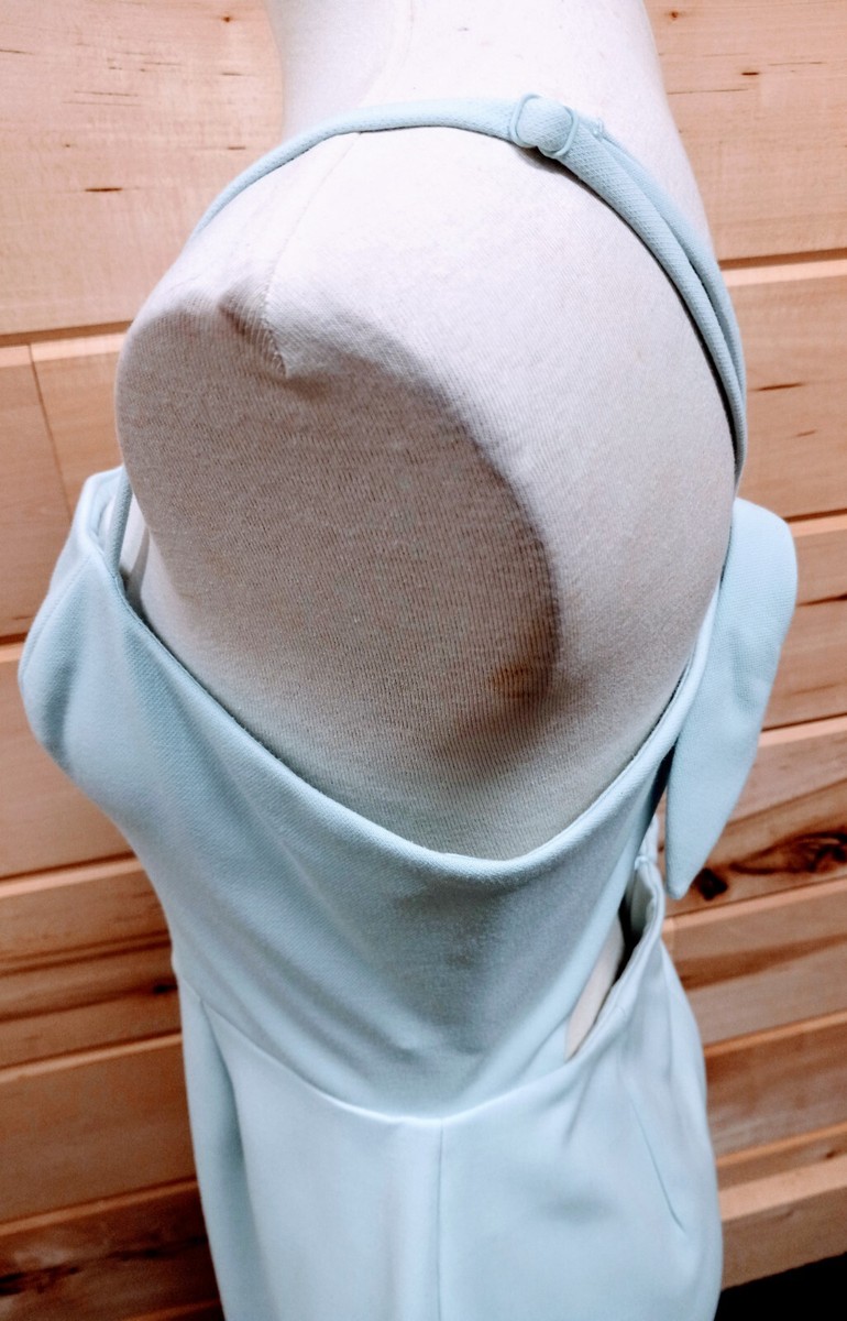 french connection chalk blue dress Rent French Connection Elao Whisper Cut Out Back Dress Chalk Blue