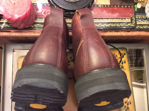 Stivali Hitchcock da uomo - stile 464 - cognac - nuovi come nuovi - taglia 10,5 5E made in USA - Foto 6 di 24