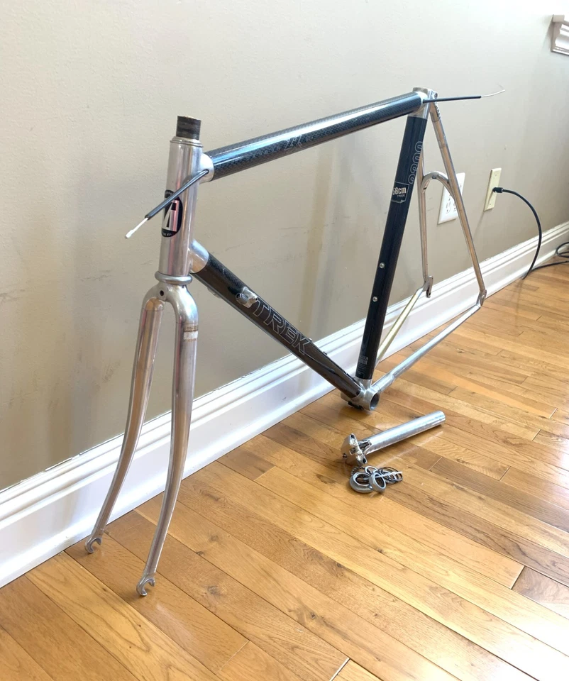 Trek 2300 ZX Carbon Fiber Bonded Road Bike Frame 56cm (22 inch) - USED - Image 2 of 4