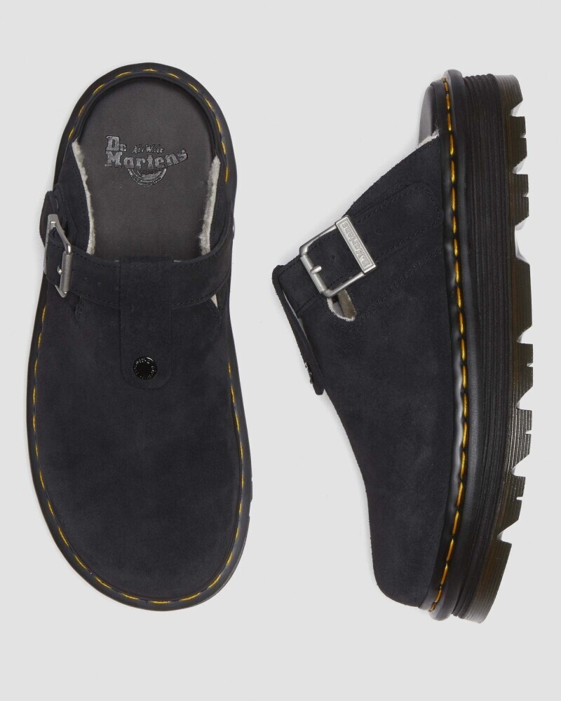 Dr Martens★ZEBZAG ミュール ウォームライン★兼用★BLACK Dr. Martens Zebzag Mule WL Black Bronx Suede 31938001 | eBay