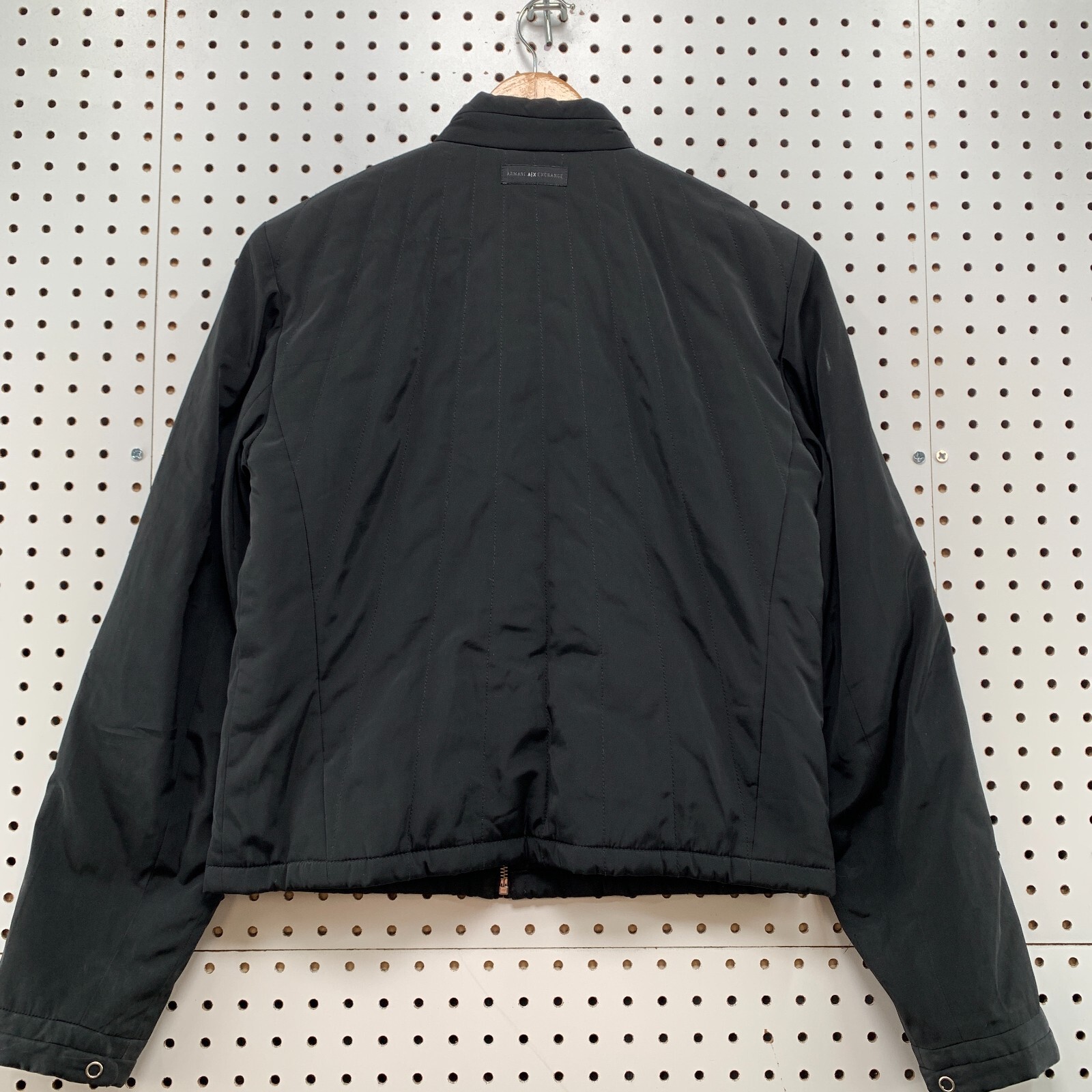 Armani Exchange Black Basic Jacket Womens Small D… - image 17
