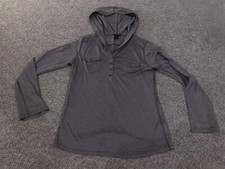marmot hoodie women medium gray lightweight pullover outdoors hiking stretch